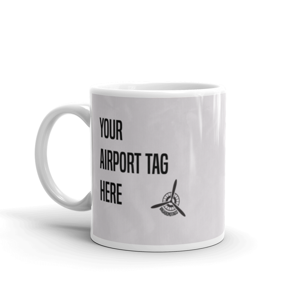 Custom Airport Tag Mug