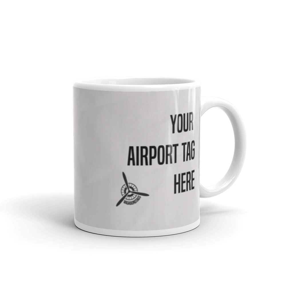 Custom Airport Tag Mug